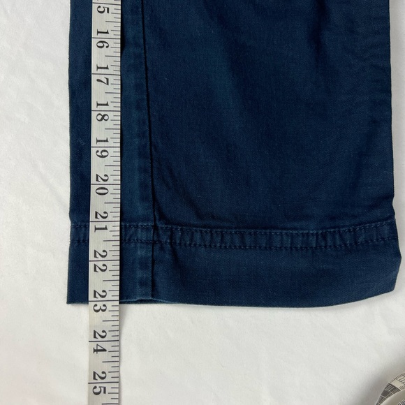 CAbi Navy Cropped Cargo Pants Women’s  Sz: 4 - Picture 12 of 13